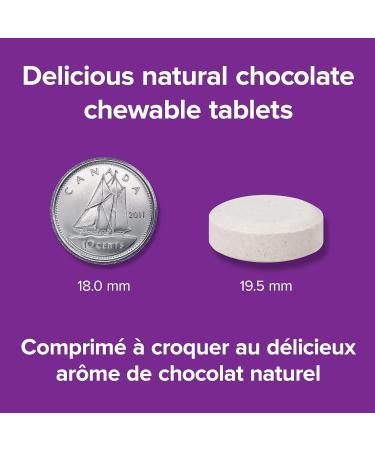 Webber Naturals Melatonin 10 mg with 150 mg of Magnesium 60 Chewable Chocolate Flavour Tablets For Sleep Support Muscle Function and Relaxation Vegan - Buy Online on GoSupps.com