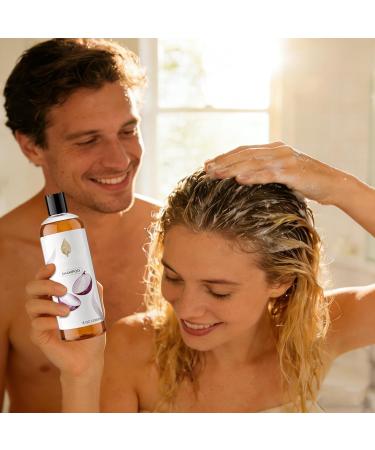 Shampoing fortifiant l'oignon nettoyant intense aux prot ines nettoyant base de 236 ml avec quilibre du cuir chevelu formule d'extrait botanique de croissance avec finition l - Buy Online on GoSupps.com