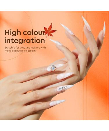 Modelones Blooming Gel Nail Polish Kit - 15ml Clear Marble Floral & Watercolor Nail Art Accessories for Stunning Designs - International Shipping - Buy Online on GoSupps.com