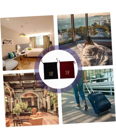 Healeved 2 Pcs Storage Bag Travel Hair Tools Hair Dryer Drawstring Pouch Hair Dryer Travel Case Fabric 36.5X26.5X1CM Assorted Color - Buy Online on GoSupps.com