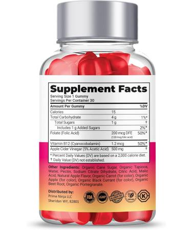 TryQuick Shark Advanced Max Strength Weight Management Gummies with ACV - 1 Bottle - Buy Online on GoSupps.com
