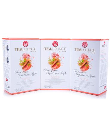 Teekanne Tealounge Capsules - Chai Latte Capetown Style No. 912 Herbal Tea (3x16 Capsules)