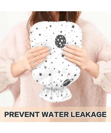 Space Planet Hot Water Bottle 2L | BPA-Free Large Hot Water Bag with Cover | Pain Relief for Cramps - Buy Online on GoSupps.com