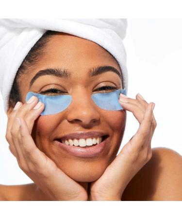 Pacifica Beauty Eye Bright Vitamin C Spot Serum Mask Under Eye Patches - Brightening, Moisturizing, Plumping - Plant-Based, Vegan, Cruelty-Free - Blue - 1 Count - Buy Online on GoSupps.com