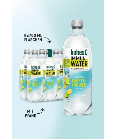 High C Functional Water Bundle - 6 x 750ml Antioxidant Energy Immune Mind & Boost Waters | International Shipping - Buy Online on GoSupps.com