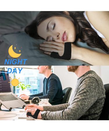 Topbine 2-Piece Black Neoprene Finger Rail - Support for Sports Injuries Broken Fingers & Joint Pain | International Shipping Available - Buy Online on GoSupps.com