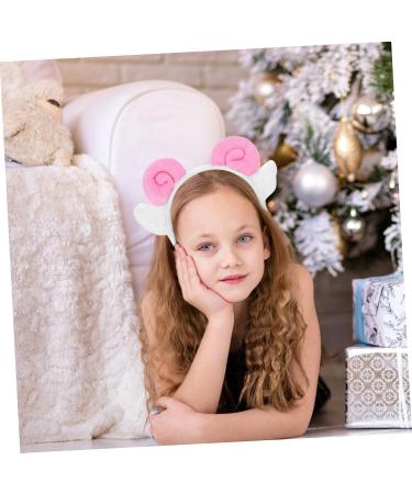 Ipetboom 1 Set Lamb Headband Clothing Tail Sheep Headbands for Women Sheep Accessories Women Halloween Costume Sheep Ears Sheep Costume Adult Sheep Cosplay Pink Miss Fabric 24.00X17.00X2.50CM Pink - Buy Online on GoSupps.com