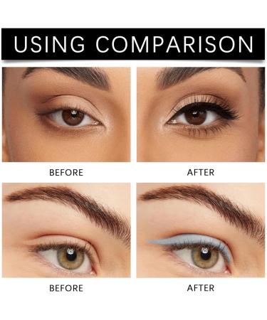 Matte Quick Drying Eyeliner 2024 Newest 2 Pack Smudge-Proof Black Eyeliner Pen Gel Waterproof Eye Shadow for Everyday Long Lasting Eye Make up (Silver) - Buy Online on GoSupps.com