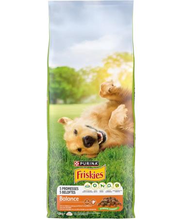 FRISKIES Balance Chicken Vegetable Dog Food 12KG - Buy Online on GoSupps.com