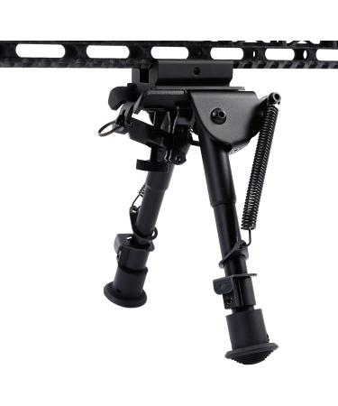 Pinty Tactical Rifle Bipod | Picatinny Rail Compatible | Adjustable Height | Hardened Steel & Aluminum - Buy Online on GoSupps.com
