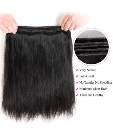 10A Brazilian Virgin Human Hair Bundles - 18 20 22 Inch Straight Weave 3 Bundles Deals - Buy Online on GoSupps.com