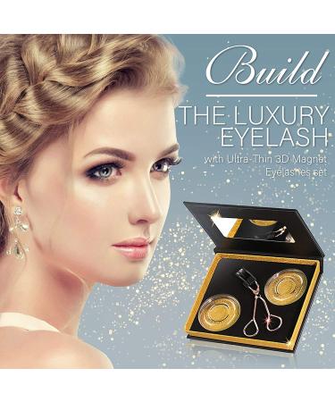 Magnetic Eyelashes Kit with Glue-Free Magnetic Eyelash Clip - 3-Piece Set - Buy Online on GoSupps.com