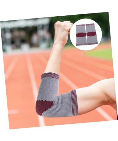 FRCOLOR Elbow Pads for Golfers | Compression Elbow Sleeve & Brace Protector for Men & Women | Sports Elbow Support - Red 24.5x13cm - Buy Online on GoSupps.com