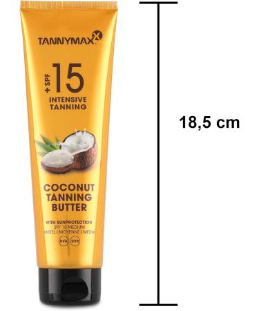 Tannymaxx SPF 15 Coconut Tanning Butter - Buy Online on GoSupps.com
