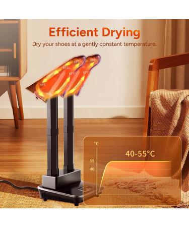 Dr.Prepare Shoe Dryer - Fast Electric Foot Warmer & Boot Dryer for Quick Drying - Ideal for Shoes Hats & Ski Boots - Buy Online on GoSupps.com