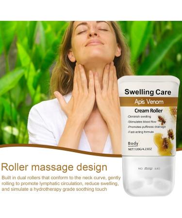Firming Neck Cream - Moisturizing Neck Care for Women with Massage Roller Nourishing Lotion Skin Care Beauty for Women Girls Friend Mother - Buy Online on GoSupps.com