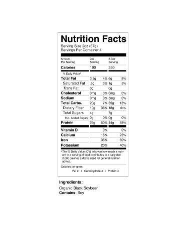 The Only Bean - Organic Black Bean Spaghetti Pasta - High Protein Keto Friendly Gluten-Free Vegan Non-GMO Kosher Low Carb Plant-Based Bean Noodles - 8 oz (1 Pack) - Buy Online on GoSupps.com