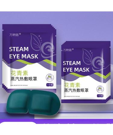 Steam Masque | SPA Warm Eye Masque - Heating Pads for Relief Eye Fatigue Warm Eye Compress Hot Sleep Eye Masque - Buy Online on GoSupps.com