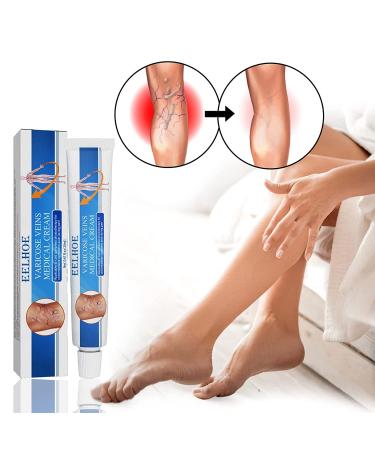 Veinhealth Blue Light Therapy Set for Varicose Veins - Effective Treatment Cream for Legs - Buy Online on GoSupps.com
