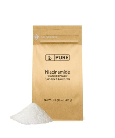 Pure Original Ingredients Niacinamide (1lb) Vitamin B3 Flush-Free Gluten-Free 16 Ounce (Pack of 1)