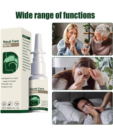 Nasal SprayNose Softener 30ml Natural Solution For Respiratory Care Long Lasting Cleanser For Women Men Children - Buy Online on GoSupps.com