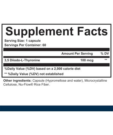 Dr. Westin Childs Essential T2 - T2 Thyroid Support Supplement with Bio-Identical 3 5 Diiodo-l-thyronine for Hypothyroidism Hashimoto's Thyroidectomy & Rai Non GMO 60 Day Supply - Buy Online on GoSupps.com
