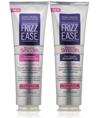 Frizz Ease Beyond Smooth Bundle: Frizz Immunity Shampoo & Conditioner  8.45 Ounce Each - Buy Online on GoSupps.com