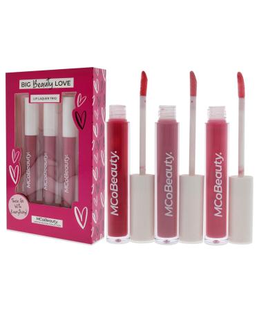 MCoBeauty Big Beauty Love Lip Lacquer Trio - Long-Lasting Lip Gloss Set for Women (3 x 0.101 oz) - Shop Internationally - Buy Online on GoSupps.com