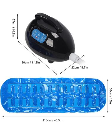Masseur Thermique Bouillonnant pour Bain Corporel R duit la Graisse Tapis de Massage Bulles Nettoyage des Pores Noirs T l commande pour SPA (Prise UE 220V) - Buy Online on GoSupps.com