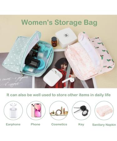 Shop Stylish Women's Bandage Bags - 2-Piece Tampon Storage & Cosmetic Bags for Travel | Design Wish - Buy Online on GoSupps.com