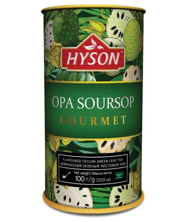 HYSON TEA Green loose tea with ANODA OPA Sour Sup Ceylon Tea 100g. (Anoda Green Tea 100g.) 100gr.
