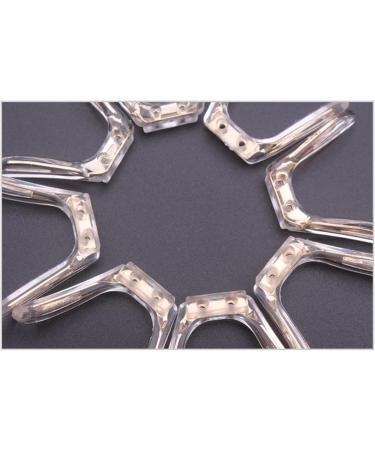 Amagogo 5x Eyeglass Saddle Bridge - U Shaped Metal Core Nose Pads for Eyeglasses | Durable & Comfortable International Shipping - Buy Online on GoSupps.com