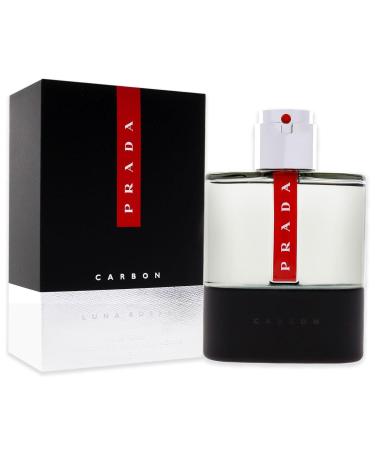 Prada Luna Rossa Carbon Eau De Toilette Spray 100Ml Multi 3.4 Ounce 3.38 Fl Oz (Pack of 1) - Buy Online on GoSupps.com