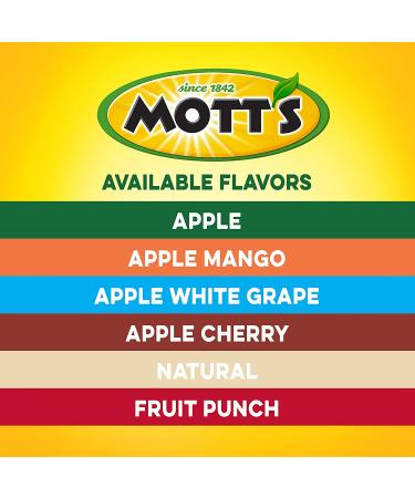 Mott's Original Apple 100% Juice 6.75 Fl Oz (Pack of 8) - Refreshing and Delicious Apple Juice - Buy Online on GoSupps.com