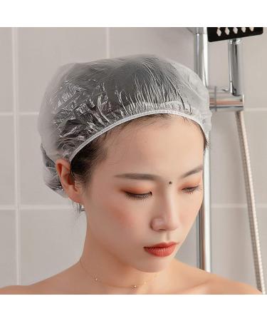 100PCS Individually Wrapped Shower Cap - Thickened Elastic Multipurpose Bath Hair Cap for Portable Travel - Buy Online on GoSupps.com