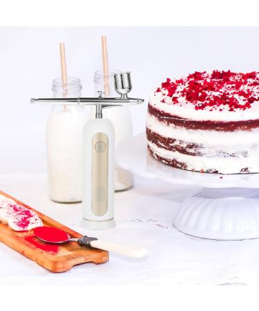 Baluue 1 Set Spray Hydrating Apparatus Air Brush for Cake Decoration Makeup Airbrush Air Brush for Nails Airbrush Kit with Compressor Food Airbrush Kit Airbrush with Compressor 19.00X15.50X4.50CM White - Buy Online on GoSupps.com