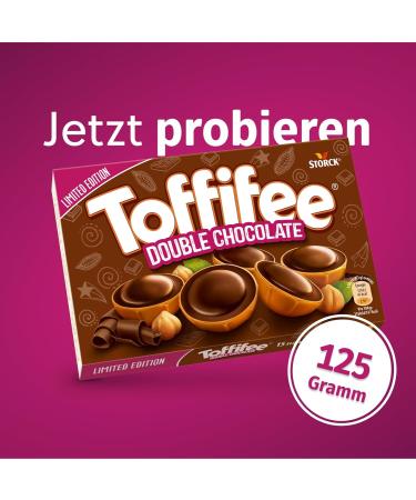 Toffifee Double Chocolate - Hazelnut & Caramel - 125g - Indulge in Intense Chocolatey Flavor - International Shipping Available - Buy Online on GoSupps.com