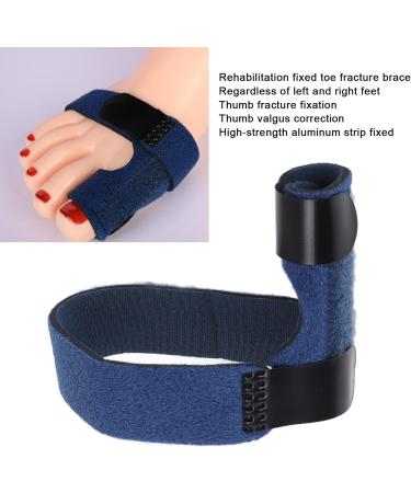Bunion Corrector Toe Fixator - Multi-Adhesive Toe Spacers for Fracture Fixation & Curvature Correction - Injury Support Brace in Blue - Buy Online on GoSupps.com
