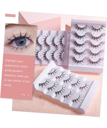 5 Pairs diamond eyelashes christmas lashes false eyelashes with diamond spiky lashes diamond false fake eyelash for women lash extensions asian lashes cosmetic girl fiber Miss - Buy Online on GoSupps.com