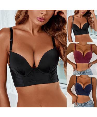 Shop BH Bustier Women: Stylish Long-Sleeved Hooded Crop Jacket - Casual Thick Cotton Street Coat in Black - Size 85B - Buy Online on GoSupps.com