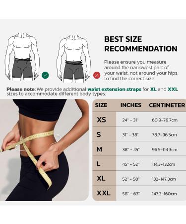 Back Brace for Lower Back Pain Relief | 360-Degree Support Belt for Men & Women | Soft Breathable Lumbar Support for Herniated Disc & Sciatica - Small Obsidian - Buy Online on GoSupps.com