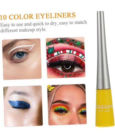 FRCOLOR 30 Pcs Colored Liquid Eyeliner Liquid Eyeliner Pencil Makeup Accessories Makeup Pen Water Proof - Buy Online on GoSupps.com
