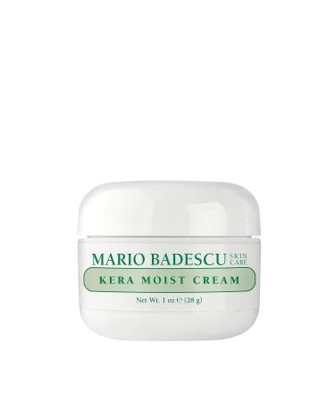 Mario Badescu Kera Moist Collagen Face Cream Ultra-Rich Fragrance-Free Face Moisturizer with Mild BHA and Oatmeal Softens Dry Fine Lines and Evens Out Skin Tone 1 Oz