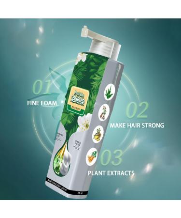 Colorant capillaire de plante naturelle 100 ml de colorant capillaire plante bulle base couleur couverture gris pour les hommes teinture teinture cr me douce pour le cuir chevelu & Noire - Buy Online on GoSupps.com