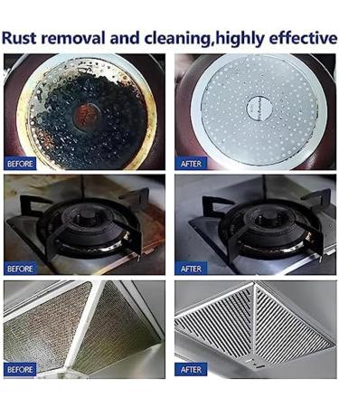 Pan Bottom Stain Cleaner Pot Cleaner For Bottom Of Pans Household Stainless Steel Kitchen Cleaner Spray Strong Detergent Bubble Foam Cleaner Gel Heavy Oil Stain Gel Cleaner (1PC) - Buy Online on GoSupps.com