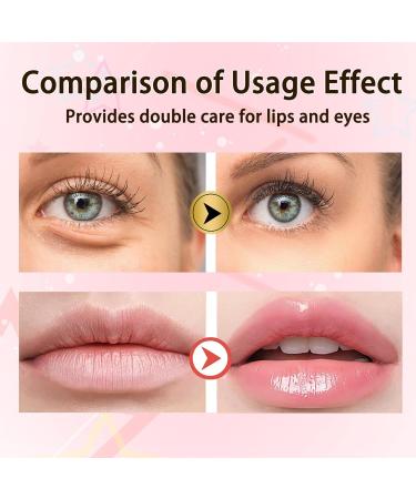 30 Pairs Collagen Crystal Lip Masks & 24K Gold Eye Masks Nourishing Under Eye Patches for Puffy Eyes Moisturizing & Reducing Fine Lines | Premium Lip & Eye Care - Buy Online on GoSupps.com