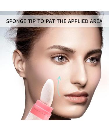 Boobeen Highlighter Powder Makeup - Shimmer Face Brightener with Sponge Head - Glitter Contour Powder for Face & Body - Natural White Highlighter - Buy Online on GoSupps.com