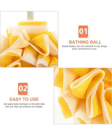 FOMIYES 3pcs Bath Flowers - Loofah Sponge & Exfoliating Body Scrubber for Men & Kids | Shower Accessories & Cleaning Supplies - Buy Online on GoSupps.com