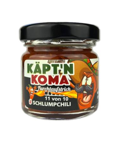 Schlump-Chili K PT'N KOMA Paste ultra hot chili paste with Carolina Reaper chilis and ginger (1 x 35g)