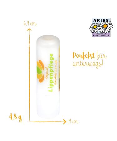 Aries Original Organic Lip Care | Natural Lip Balm for Dry Winter Lips | Stapeler - Buy Online on GoSupps.com